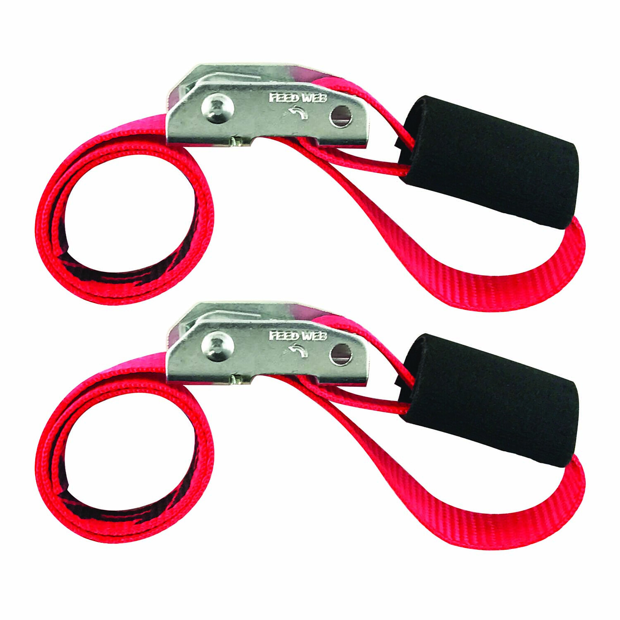 Snap-Loc Cinch Strap Cam Tie-Down - 1in. x 24in., 1500-Lb. Breaking Strength, 500-Lb. Working Load, 2 Pk, Model# SLTC102CR2